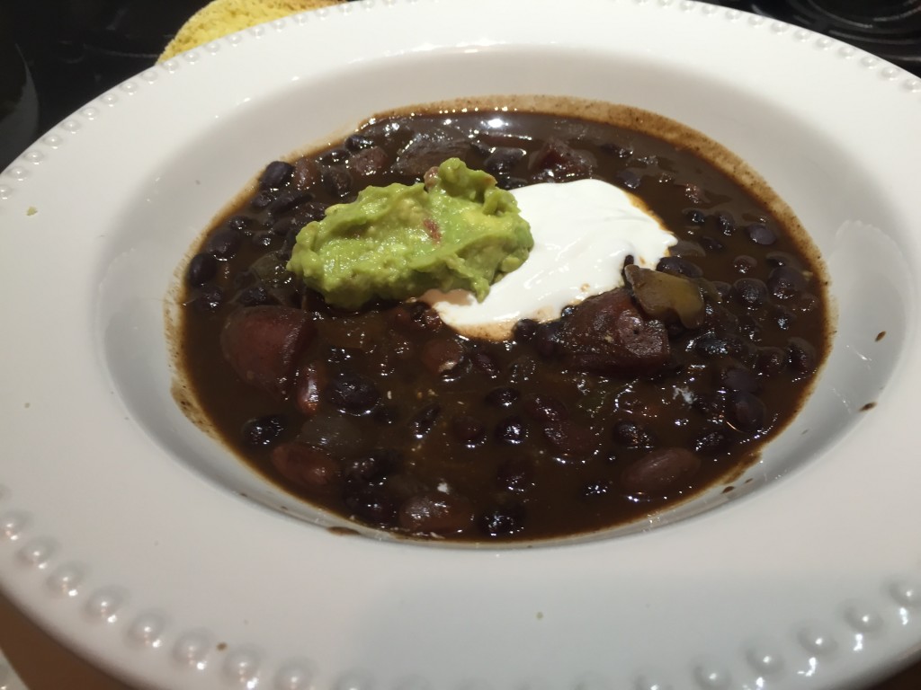 Black Bean Pumpkin Chili &bull; Pleasing Eats